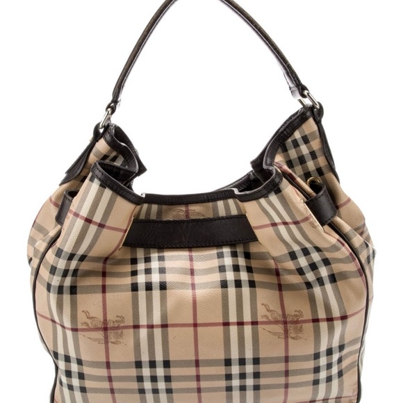 Burberry Haymarket Check Hobo - Picture 4 of 16